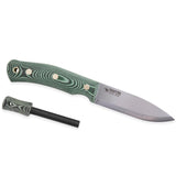 No.10 Swedish Forest Knife Micarta med eldstål EN STL