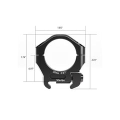 Halo Ringar STORLEK 30 MM & HÖJD 24,63 MM (LÅGA)