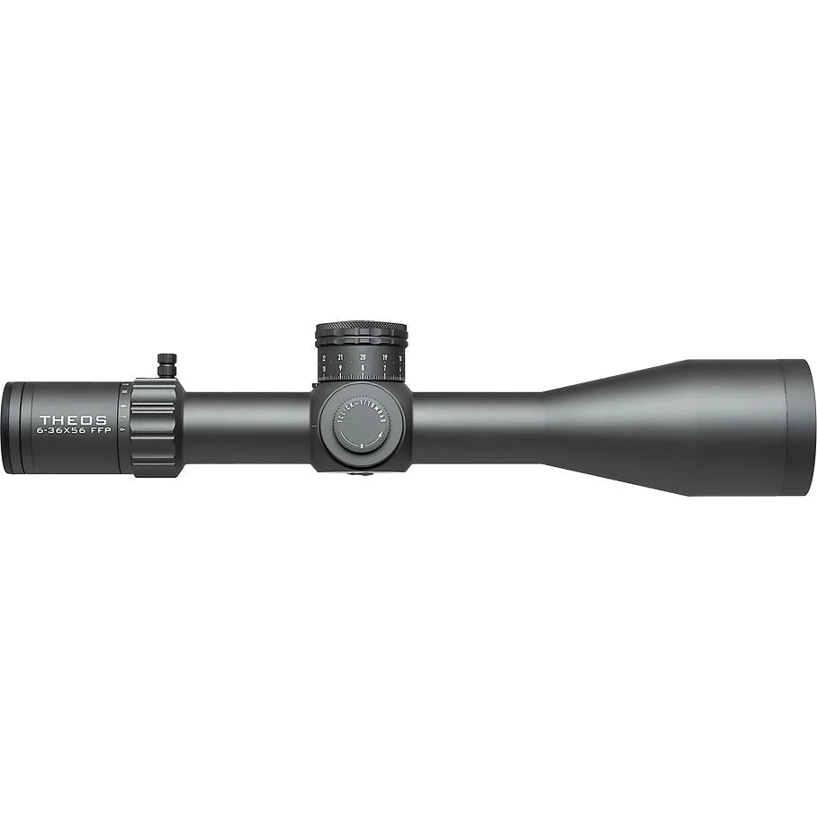 Theos 6-36x56 FFP APR-2D MRAD Belyst Långhålls Sikte