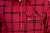 Highseat Skjorta HUNTER RED / M