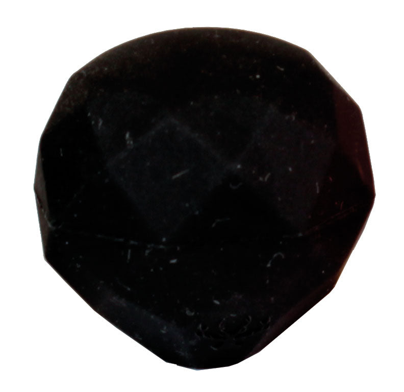 Slutstycksknopp Diamond BLACK / EN STL