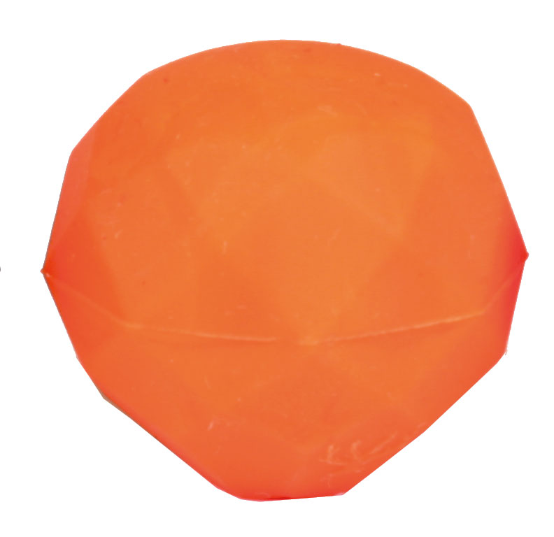 Slutstycksknopp Diamond ORANGE / EN STL