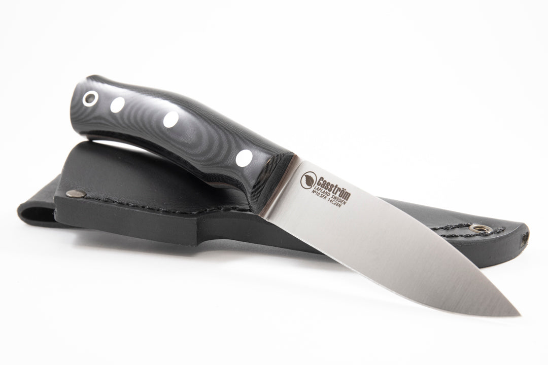 No.10 Swedish Forest Knife Flat Grind MICARTA / ONE SIZE