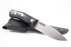 No.10 Swedish Forest Knife Flat Grind MICARTA / ONE SIZE