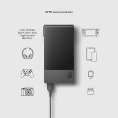 Powerbank M2 10000 mAh SVART / EN STL
