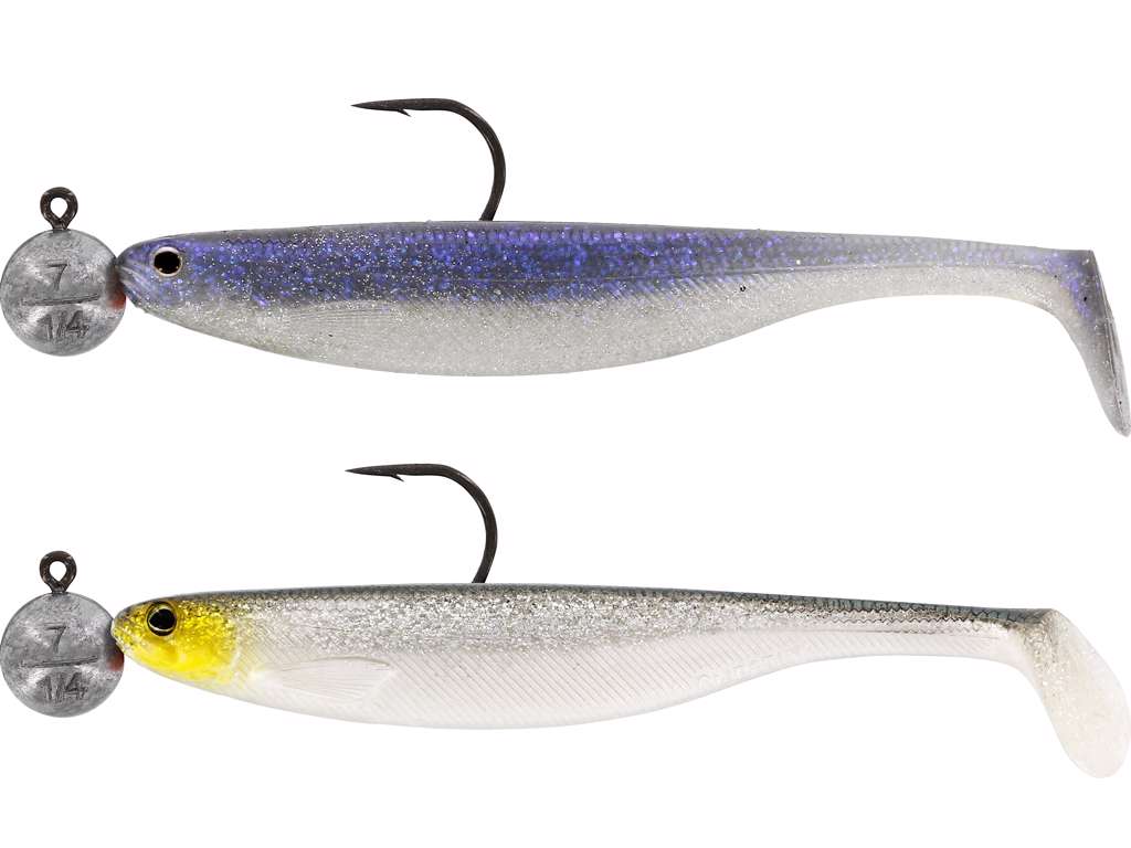Shadteez Slim Rigged N Ready CLEAR WATER MIX 2 / 10CM/7G