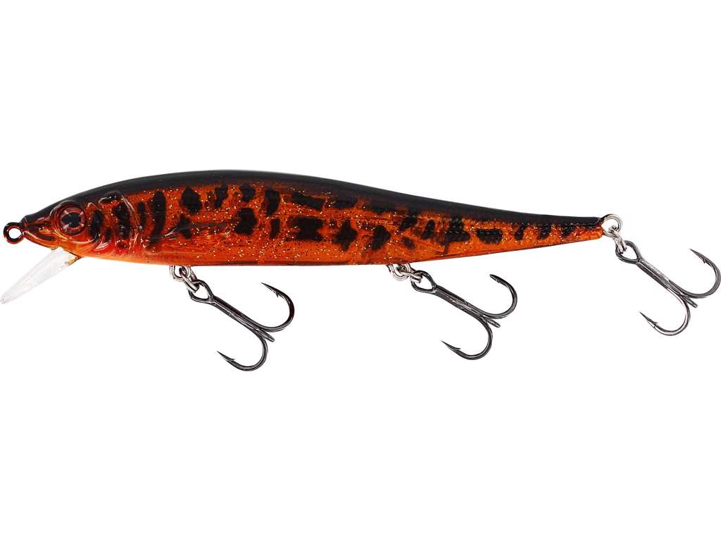 Jerkbite SR 11cm 13,5gram Suspending MOTOROIL BURBOT / 11 CM