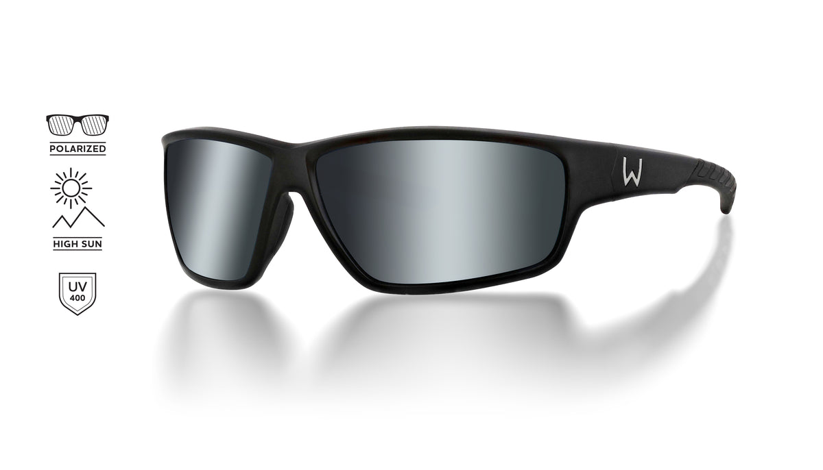 W6 Sport  Solglasögon LB SMOKE LM SILVER FLASH AR BLUE / EN STL