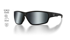 W6 Sport  Solglasögon LB SMOKE LM SILVER FLASH AR BLUE / EN STL