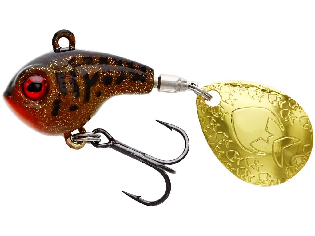 Dropbite Spin Tail Jig MOTOROIL BURBOT / 3,7 CM OCH 22 GRAM