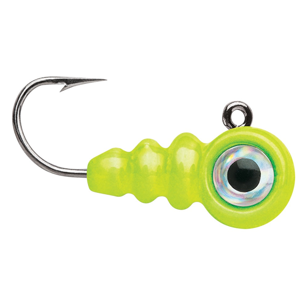 Tungsten Larv Eye Jig GLOW CHATREUSE / 1,8 G