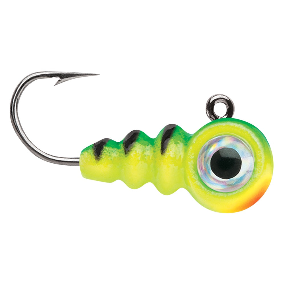 Tungsten Larv Eye Jig GLOW FIRETIGER / 1,8 G