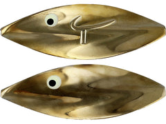 Twister Skeddrag REAL 24K GOLD / 5,1 CM OCH 7,5 GRAM