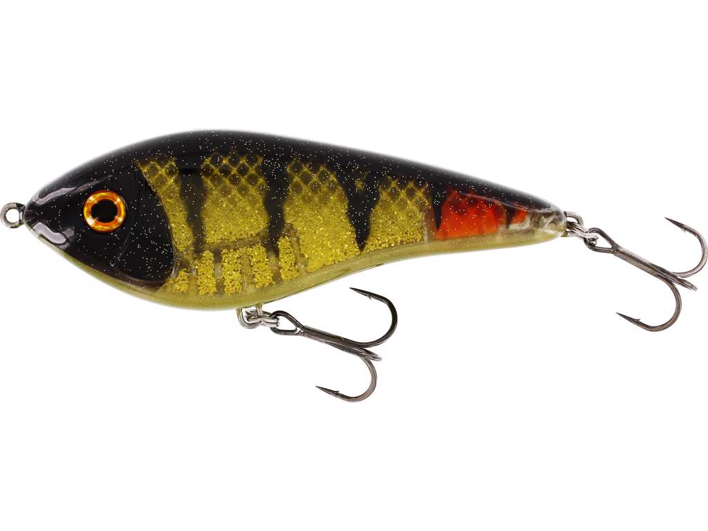 Swim 13,5cm Jerkbete 3D OLIVEOIL PERCH / SINKING
