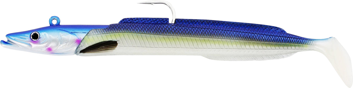Sandy Andy Jig BLUE PEARL / 28 CM OCH 300 GRAM