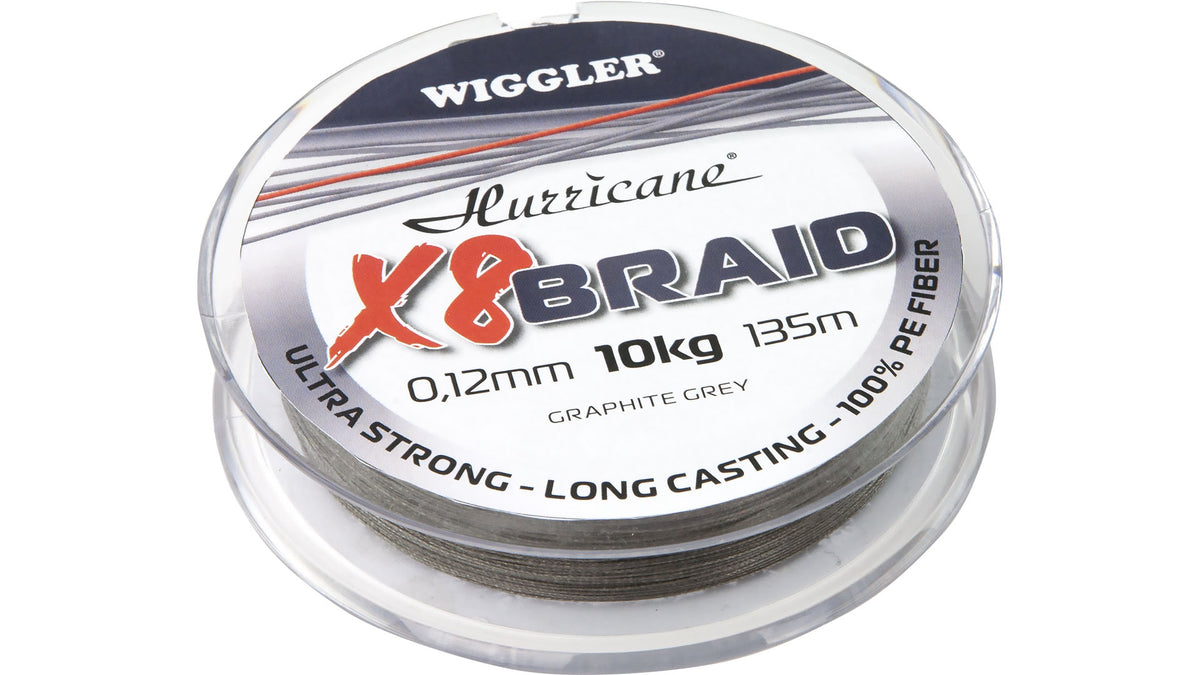 X8 Braid 135 m Flätlina GREY / 0,08 MM