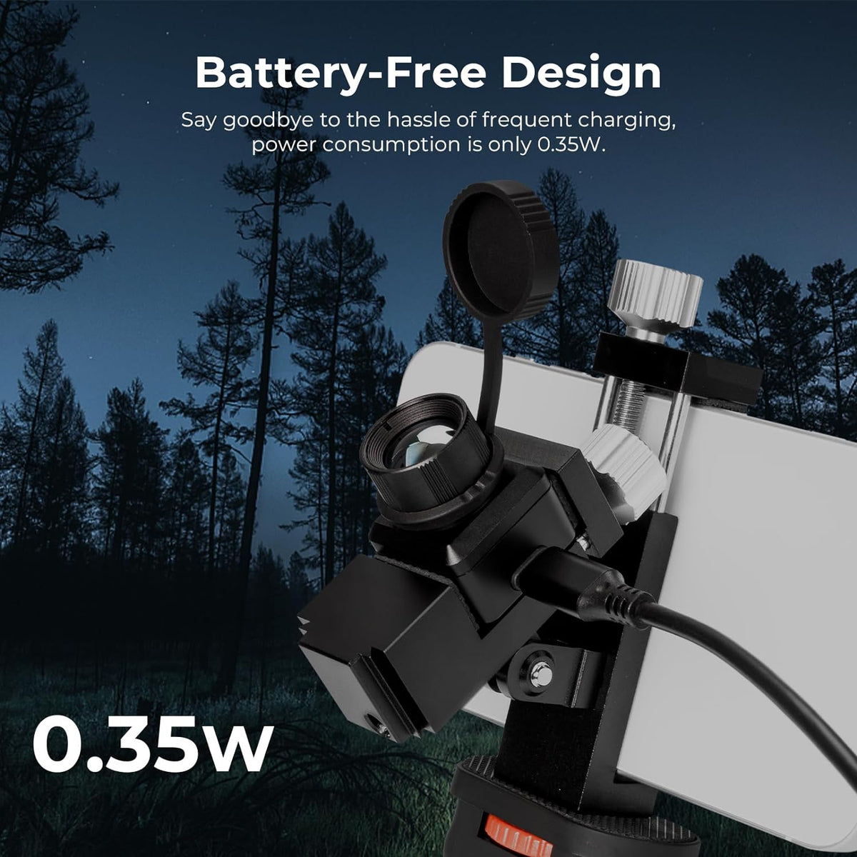 T2 PRO 256 x 192 Värmekamera För Android Mobiltelefoner Eller Plattor USB-C EN STL