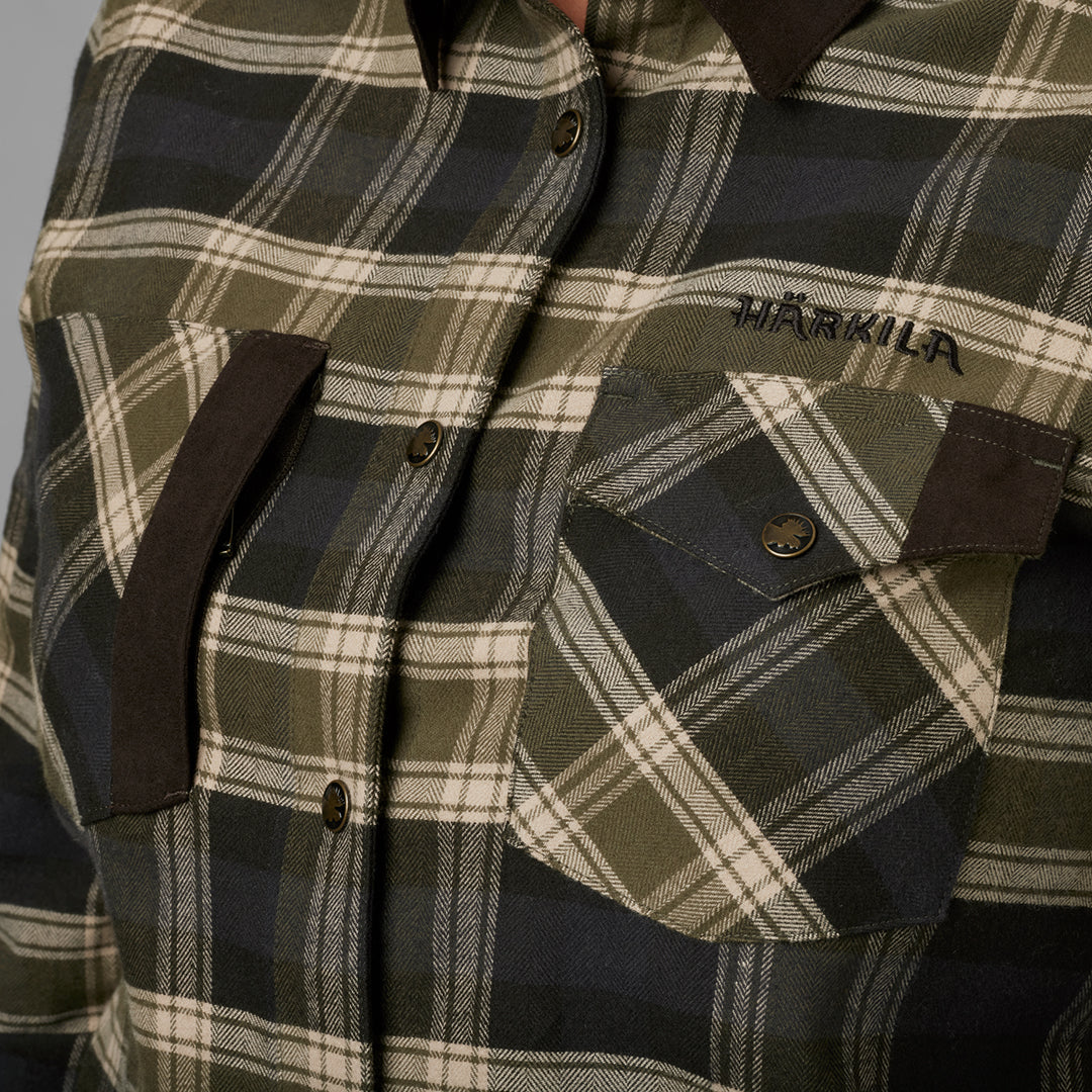 Aivak L/S Skjorta - Dam OLIVE / XL