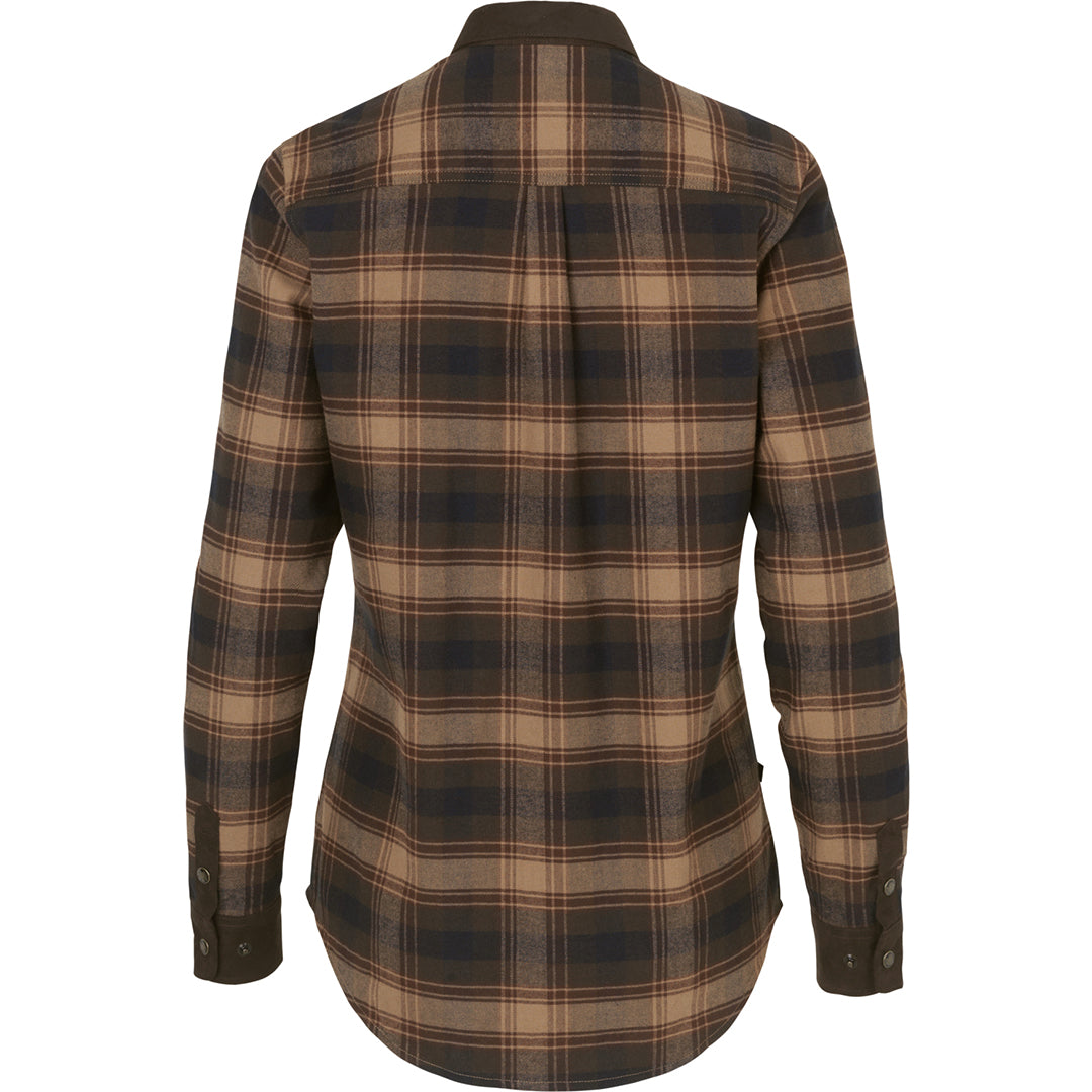 Aivak L/S Skjorta - Dam BURGUNDY / M