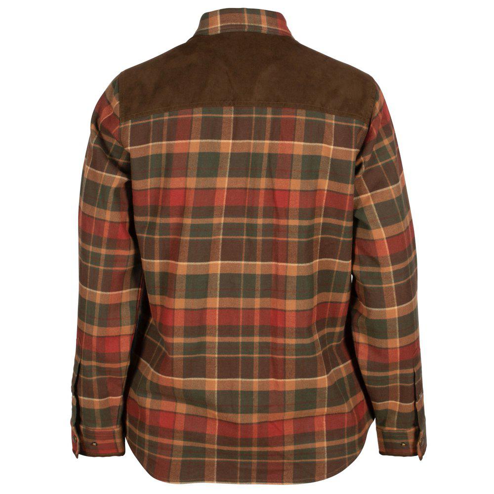 Skjorta Prestwick Exclusive Dam D.GREEN/TERRACOTTA / M