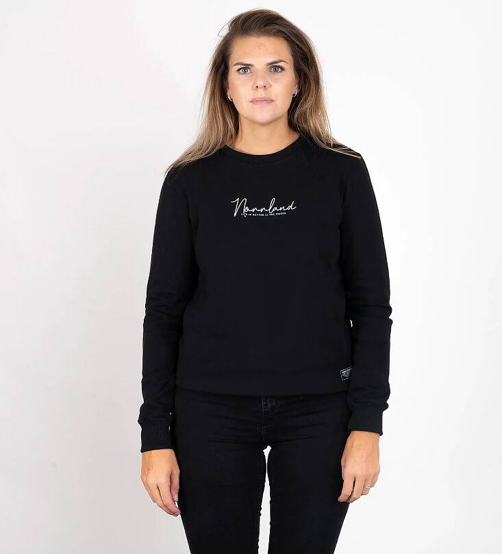 Life Crewneck BLACK / M