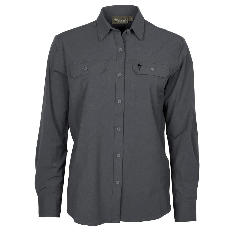Everyday Travel L/S Skjorta Dam ASH GREY / XXL