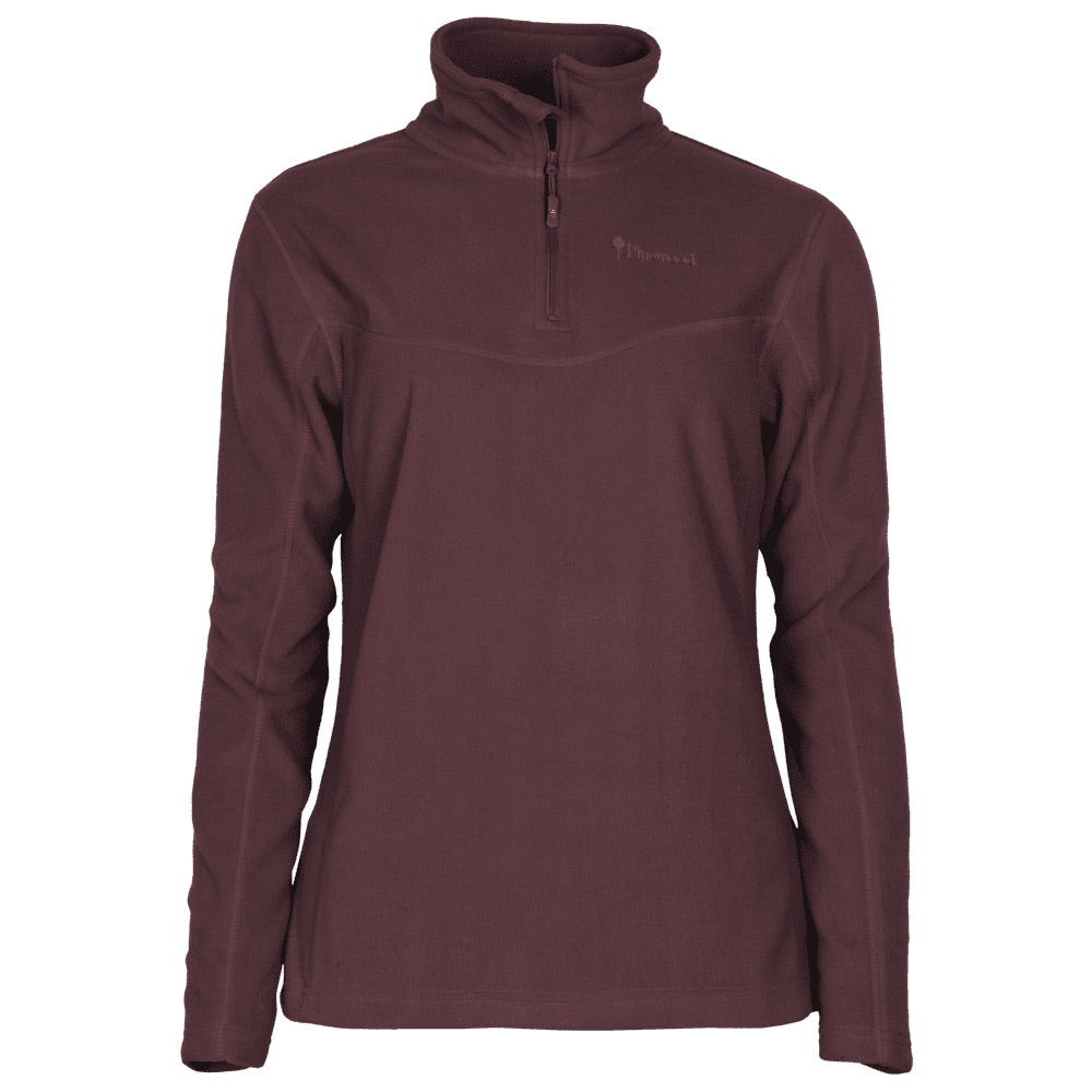Tiveden Fleecejacka Dam EARTH PLUM / XS