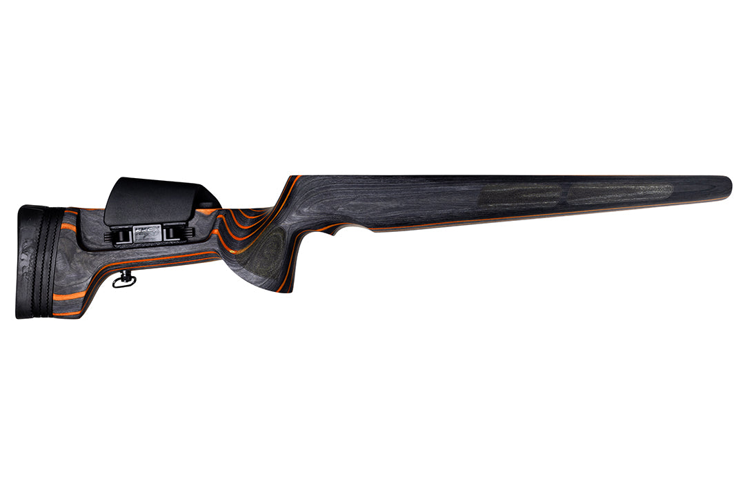 Laminatkolvar SVART/ORANGE / SAKO A II (L579)