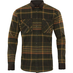Skjorta Pajala GREEN/BROWN / XXL