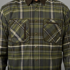 Skjorta Pajala OLIVE CHECK / L