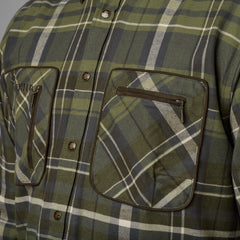 Skjorta Pajala OLIVE CHECK / XL