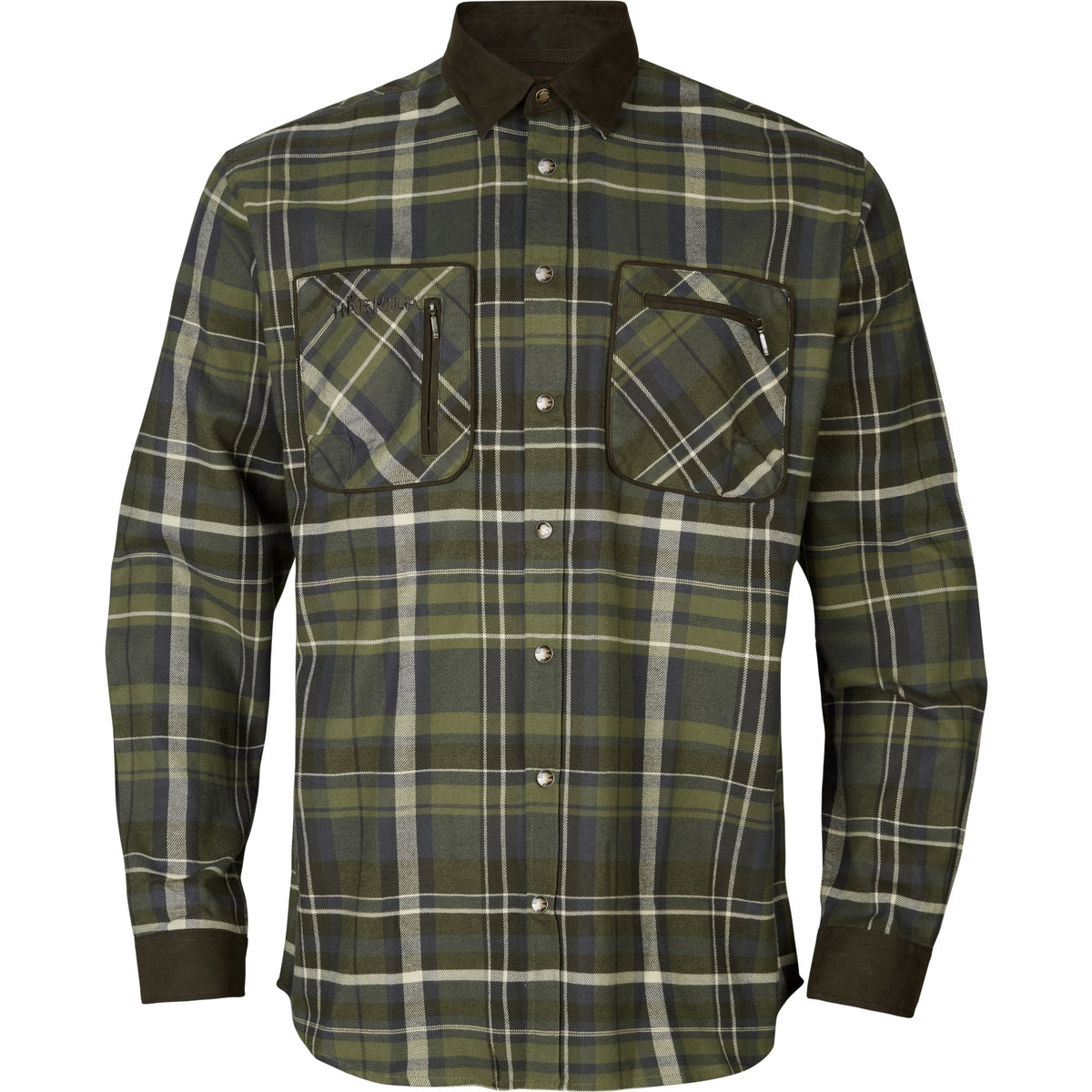 Skjorta Pajala OLIVE CHECK / 5XL