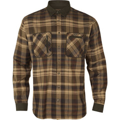 Skjorta Pajala BEIGE W/BROWN / XXL