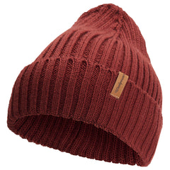Beanie Rib RUST RED / ONE SIZE