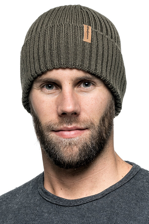 Beanie Rib PINE GREEN / ONE SIZE