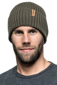 Beanie Rib PINE GREEN / ONE SIZE