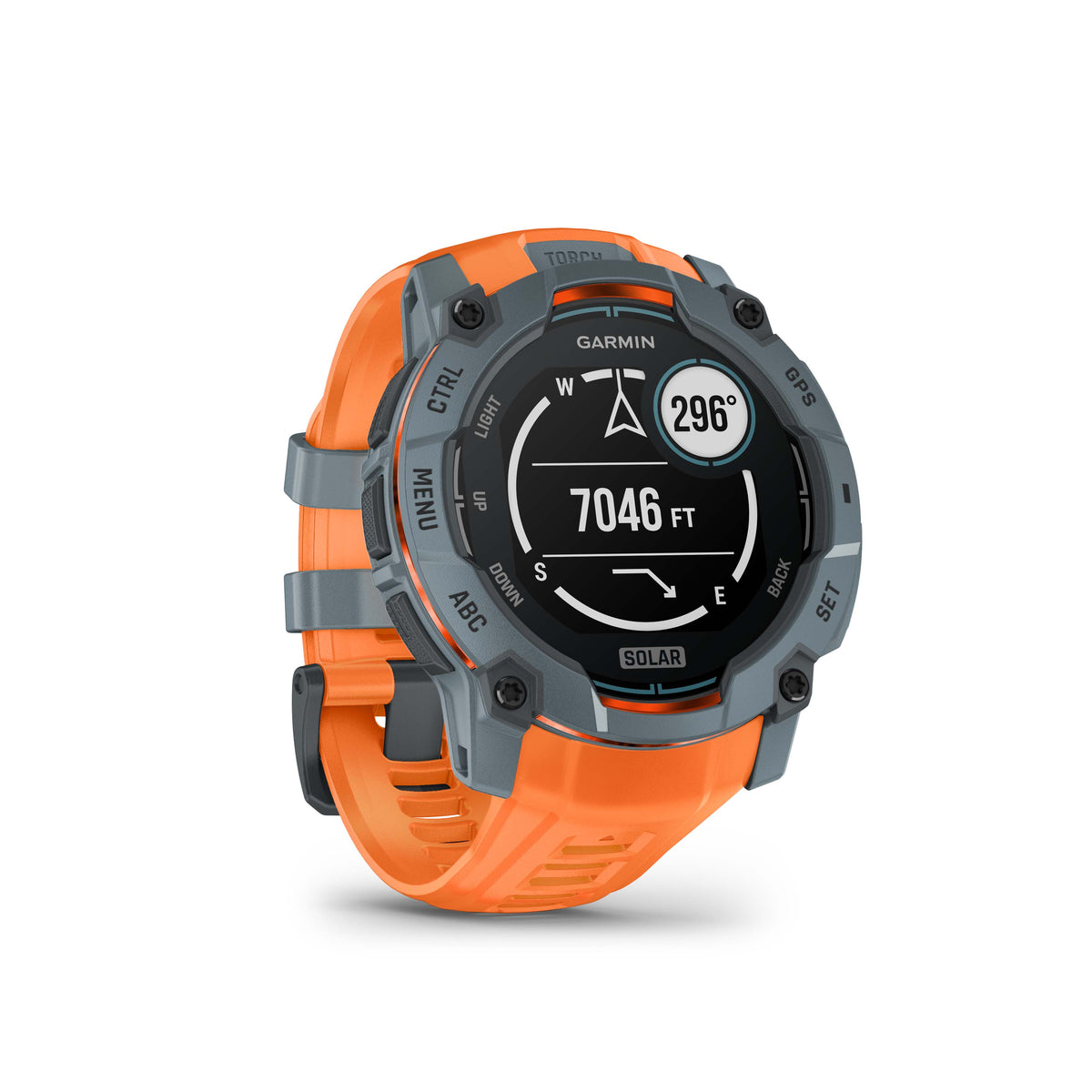 Instinct 3 Solar 50 mm BLACK/ORANGE / ONE SIZE