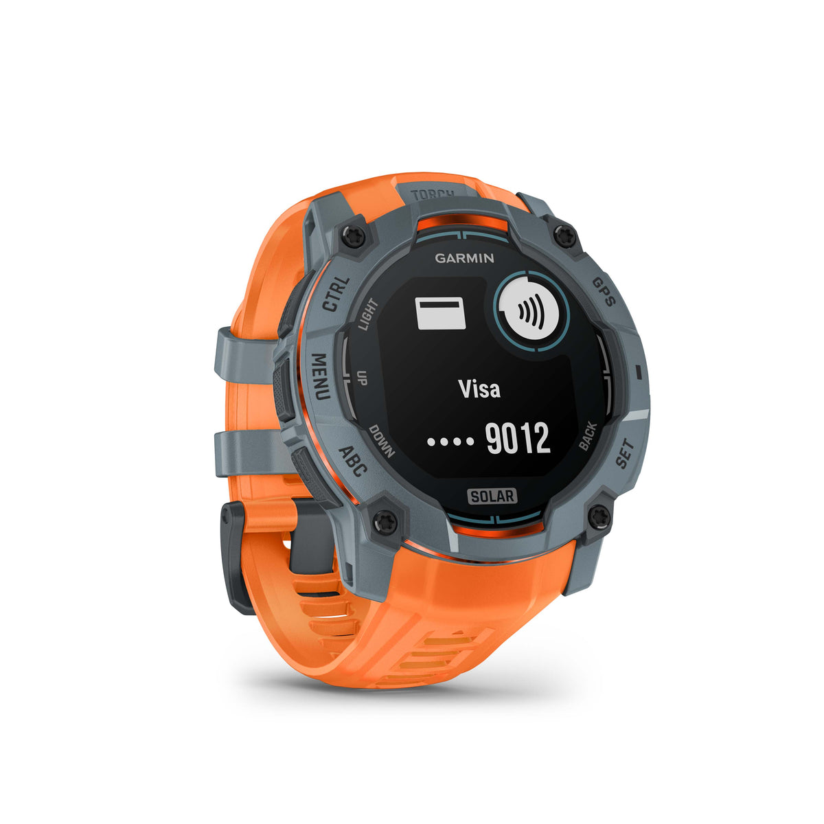Instinct 3 Solar 50 mm BLACK/ORANGE / ONE SIZE