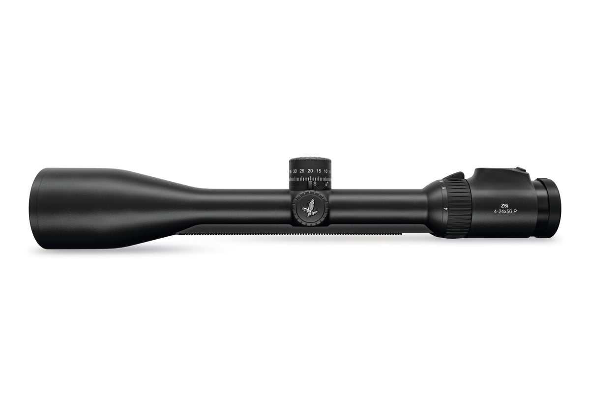 Z6i 4-24x56 III. P BT SR 4A-i Belyst Kikarsikte Med Ballistisk Ratt, Skena