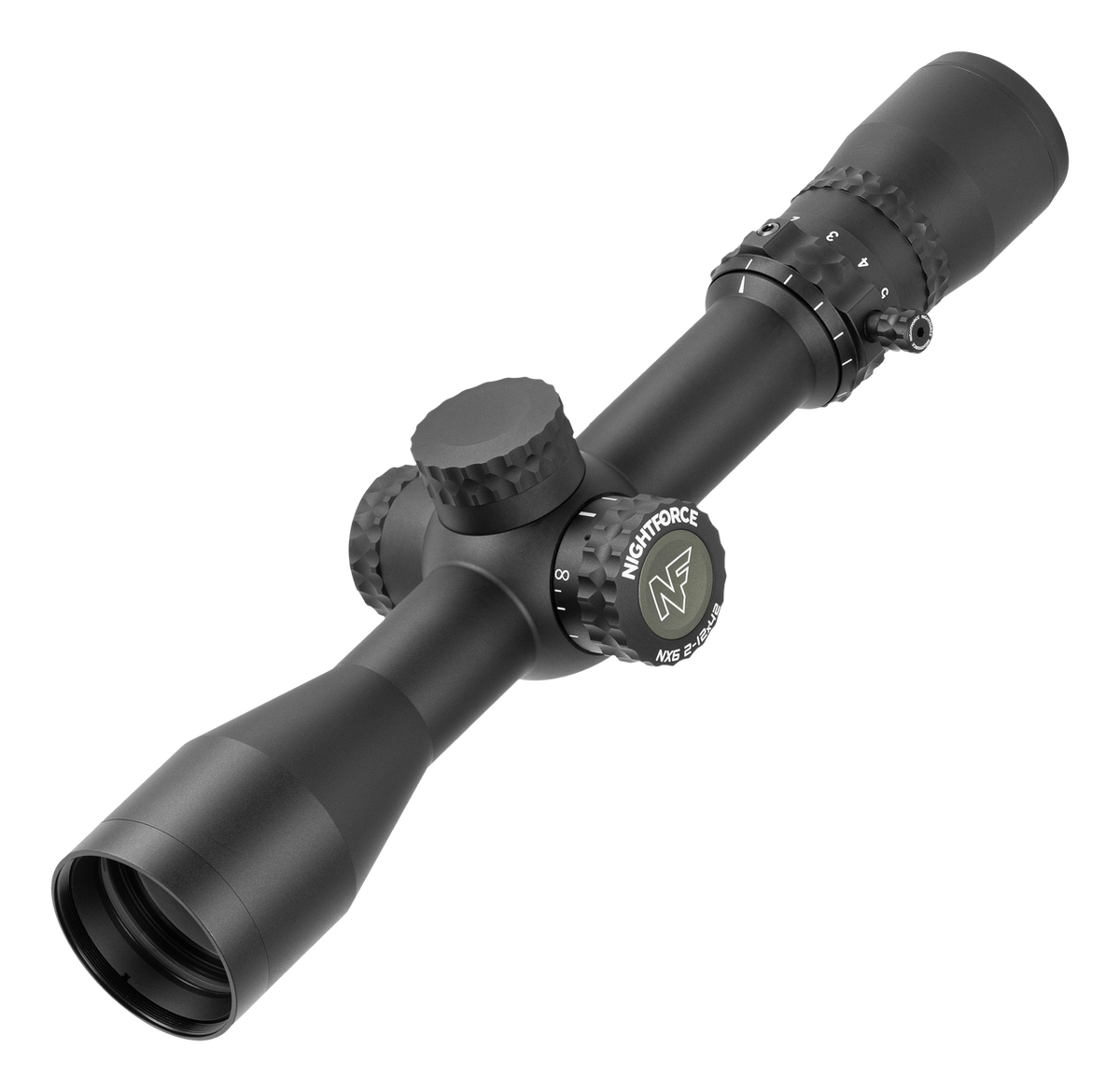NX6 2-12x42 SFP Belyst Kikarsikte