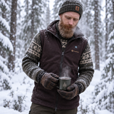 Pumori Fleece Värmeväst, inkl batteri