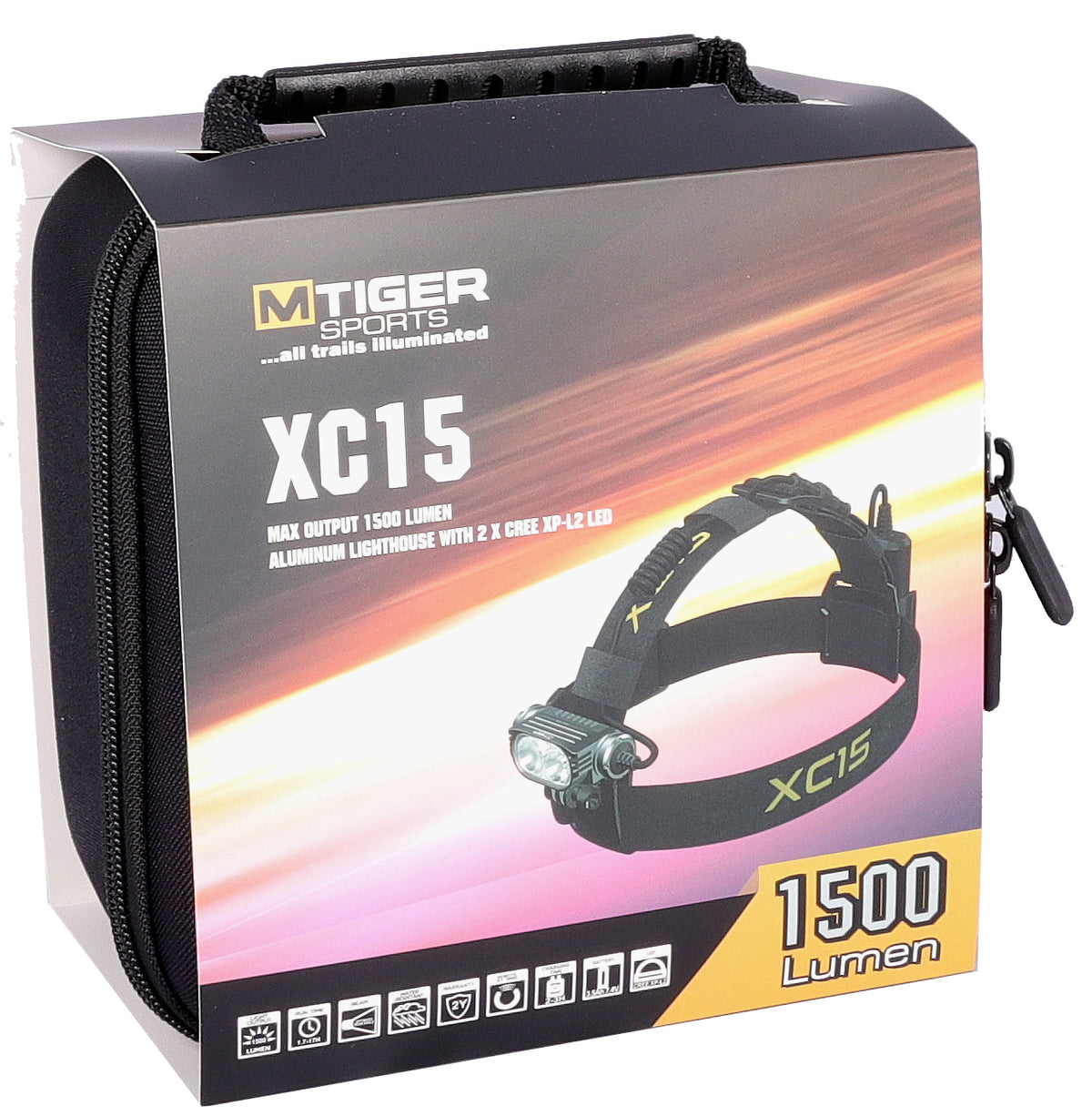 Headlamp X15 kit 1500 Lumen